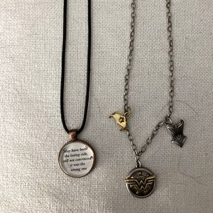 Fan girl necklaces